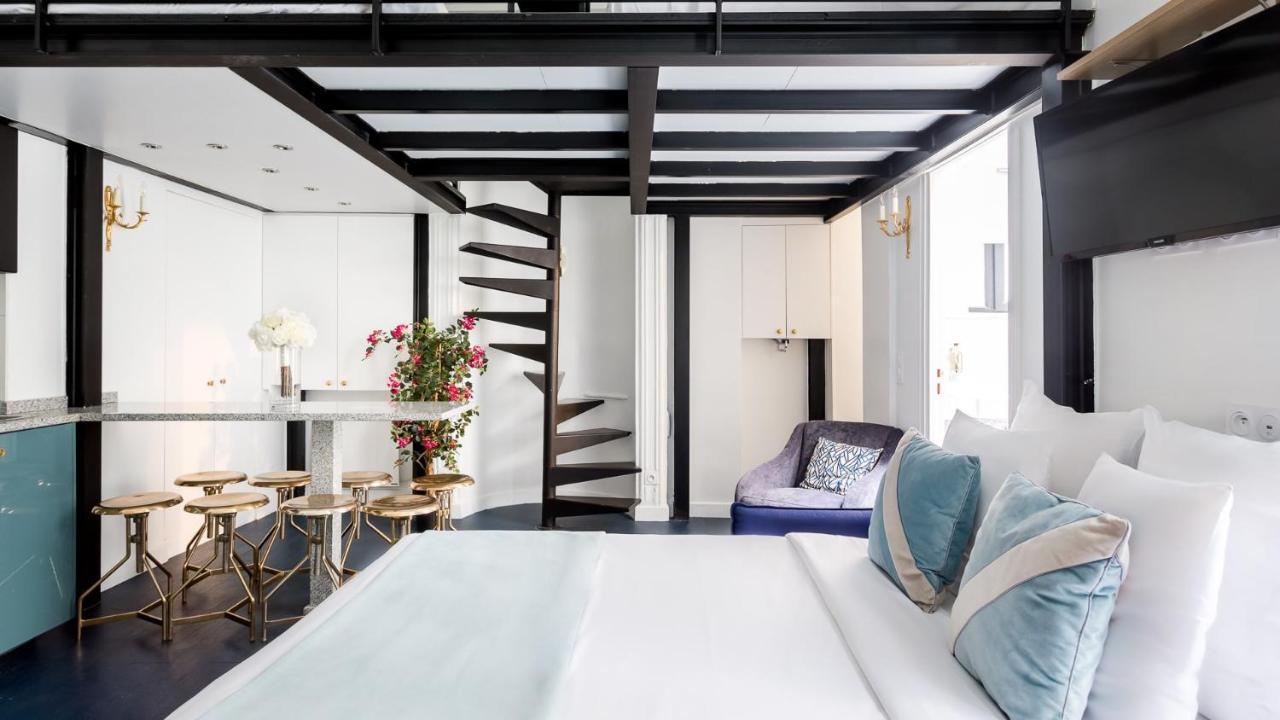 Luxury 2 Bedroom Apartment With Ac Near Louvre Parijs Buitenkant foto